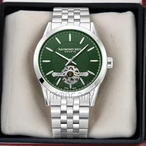 An Original Raymond Weil Geneve Green Dial Watch: Retirement Gift
