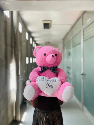 Medium Teddy Lo E Toy Pink