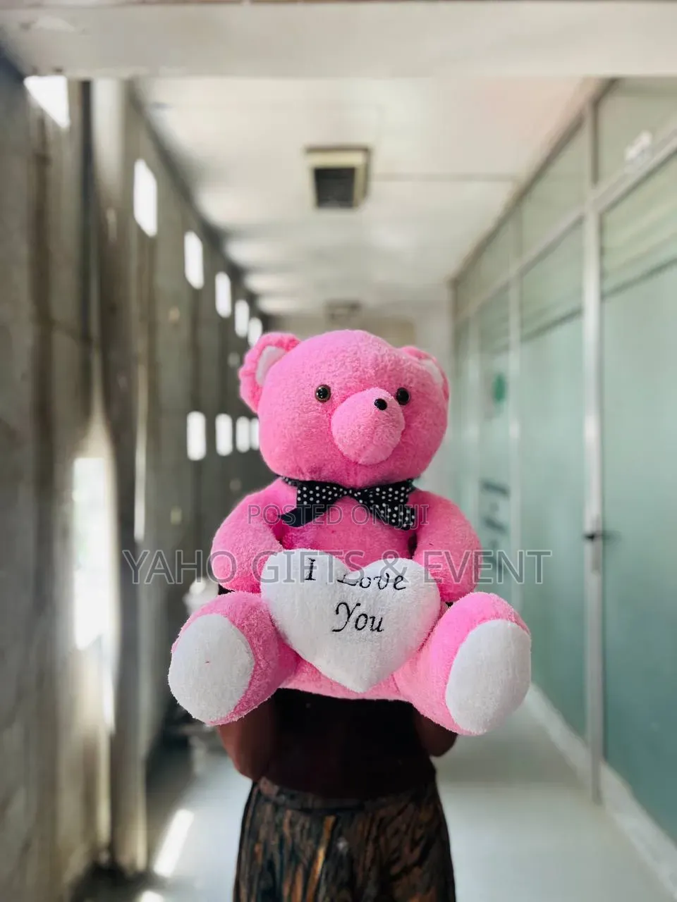 Medium Teddy Lo E Toy Pink