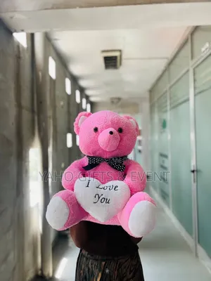 Medium Teddy Lo E Toy Pink