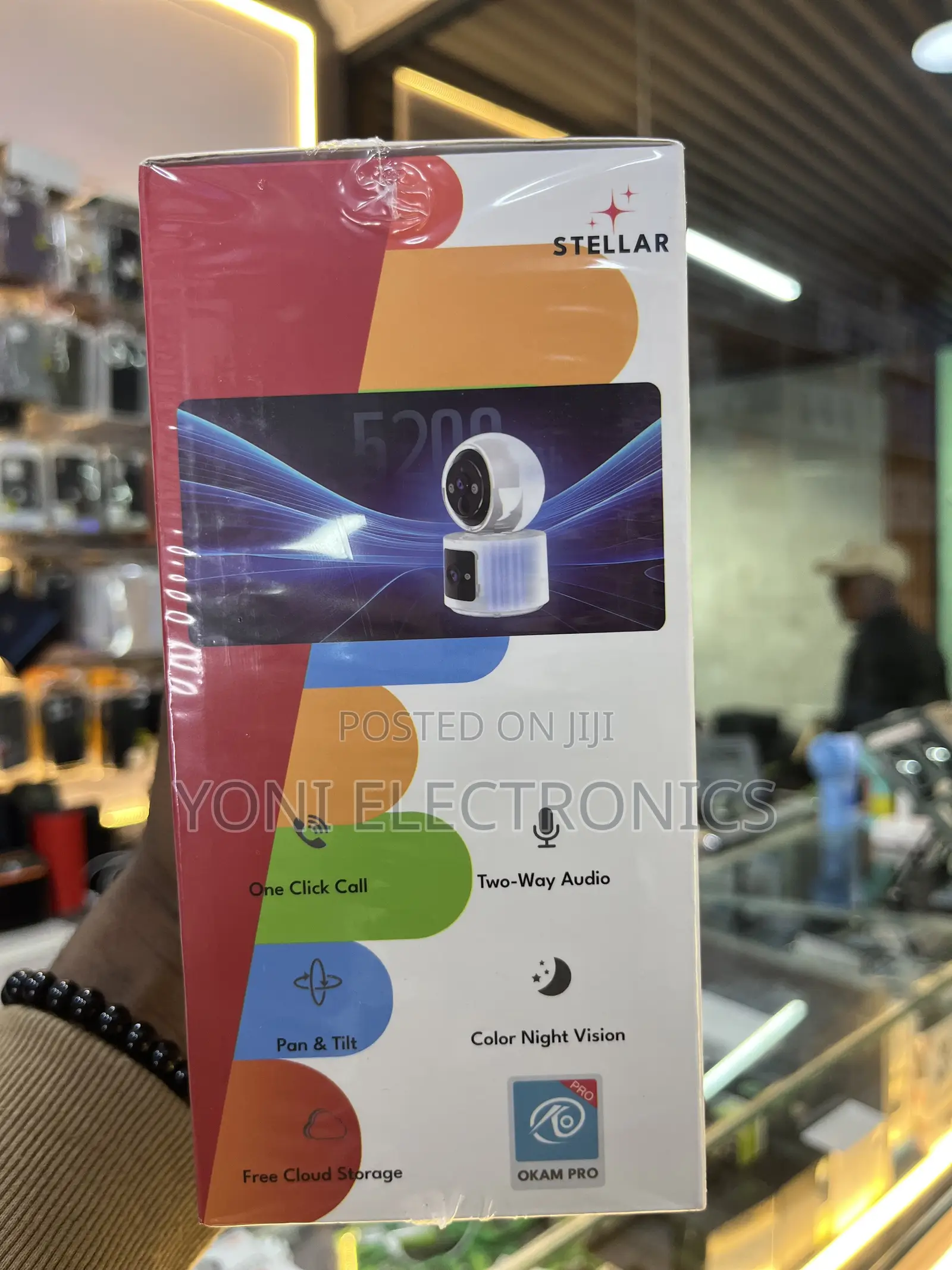 Stellar C402 Pro 5g Smart Hybrid Light Security Camera Box