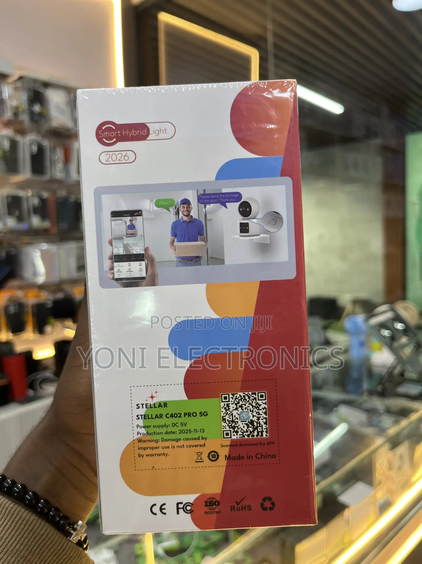 Stellar C402 Pro 5g Smart Hybrid Light Security Camera Box