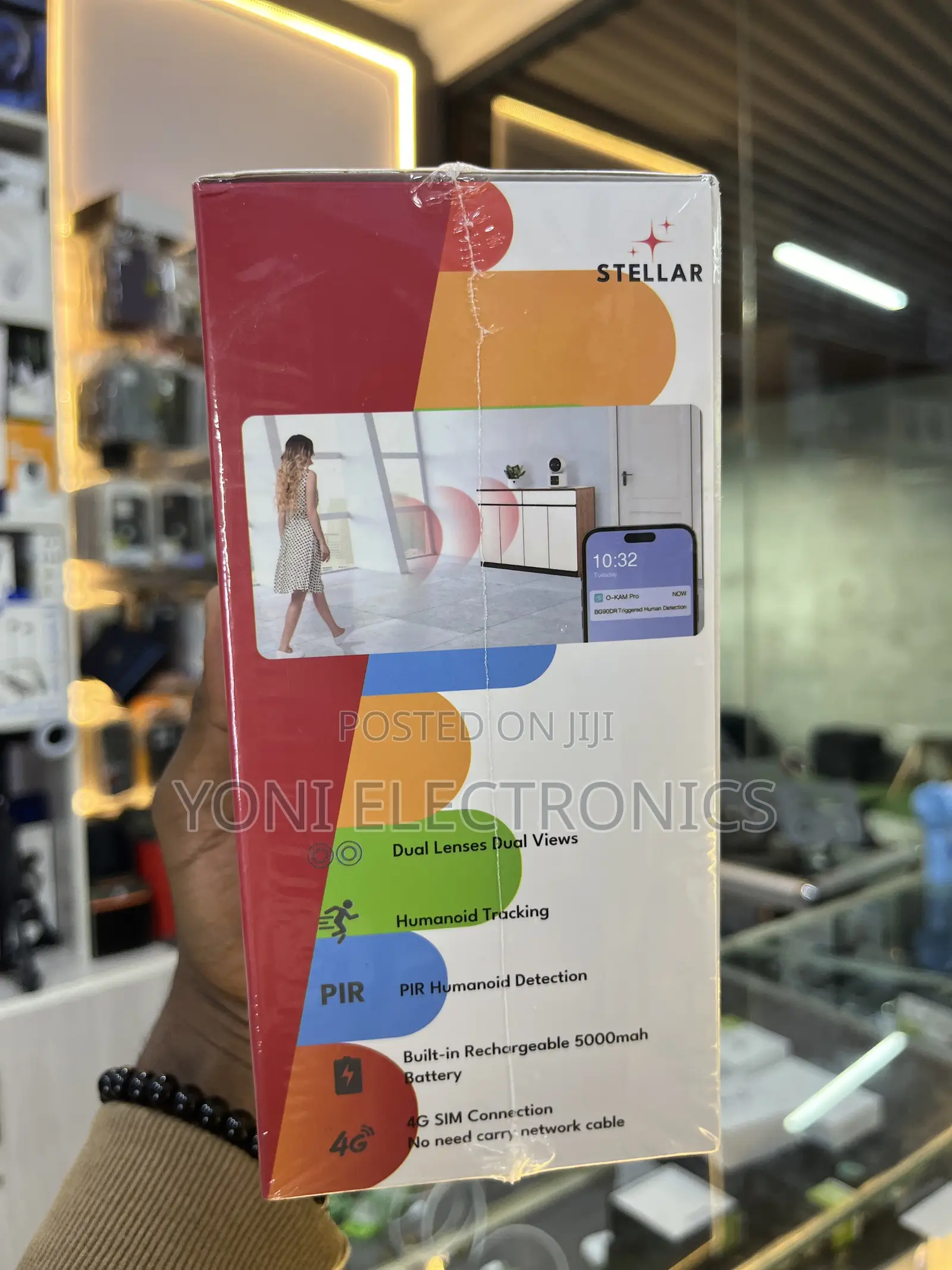 Stellar C402 Pro 5g Smart Hybrid Light Security Camera Box
