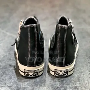 All Star Converse Chuck 70 Side Zip High Black/White Unisex Boots