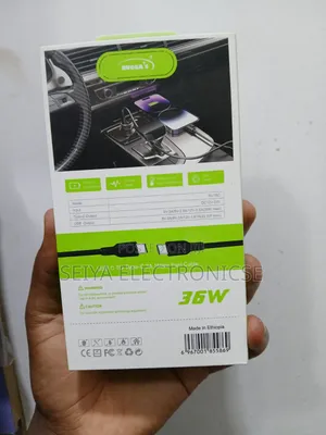 Rugga's Ru-15c Fast Car Charger Featuring a Transparent Casing Design.