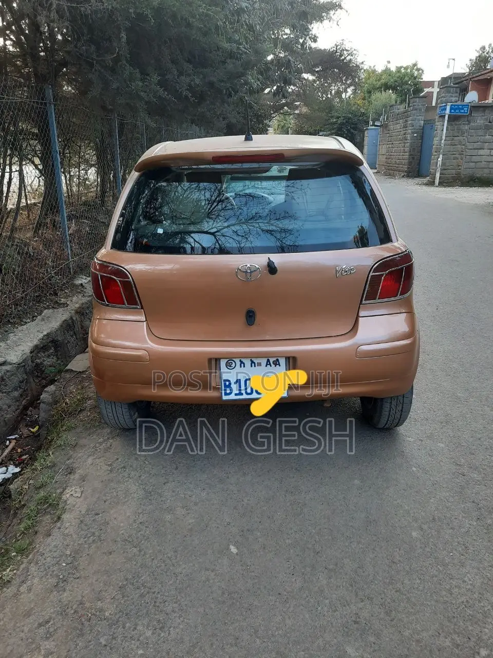 Toyota Vitz 2004 Gold
