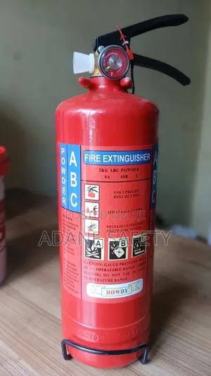 2kg Wall Mount Fire Extinguisher Abc Powder For Any Fire Type