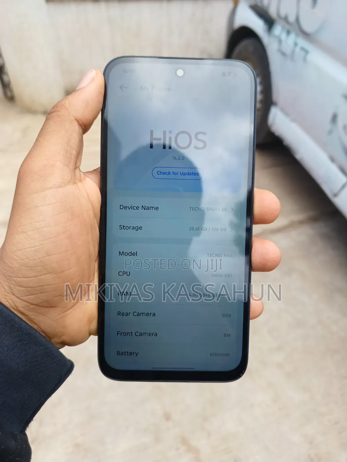 New Tecno Spark 50 128 GB Blue