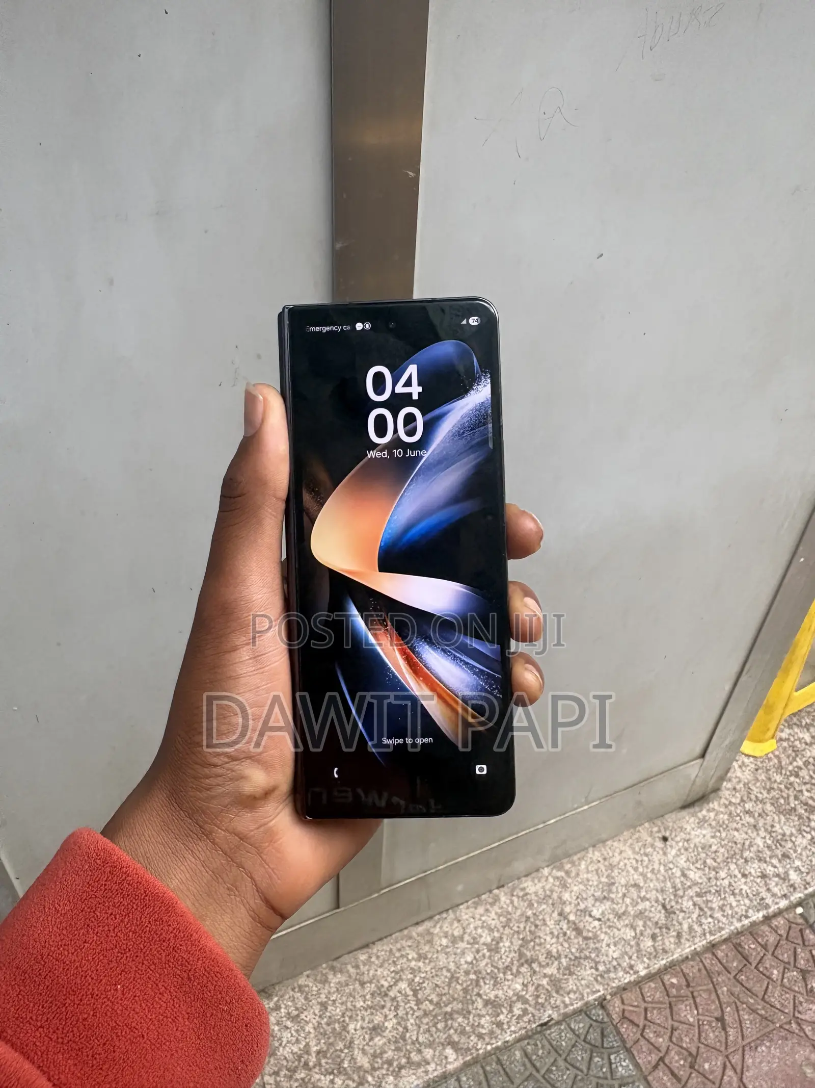 New Samsung Galaxy Z Fold4 256 GB Black