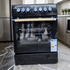 Victory Oven 60×60 Freestanding 4electric Cooker With Oven – Black