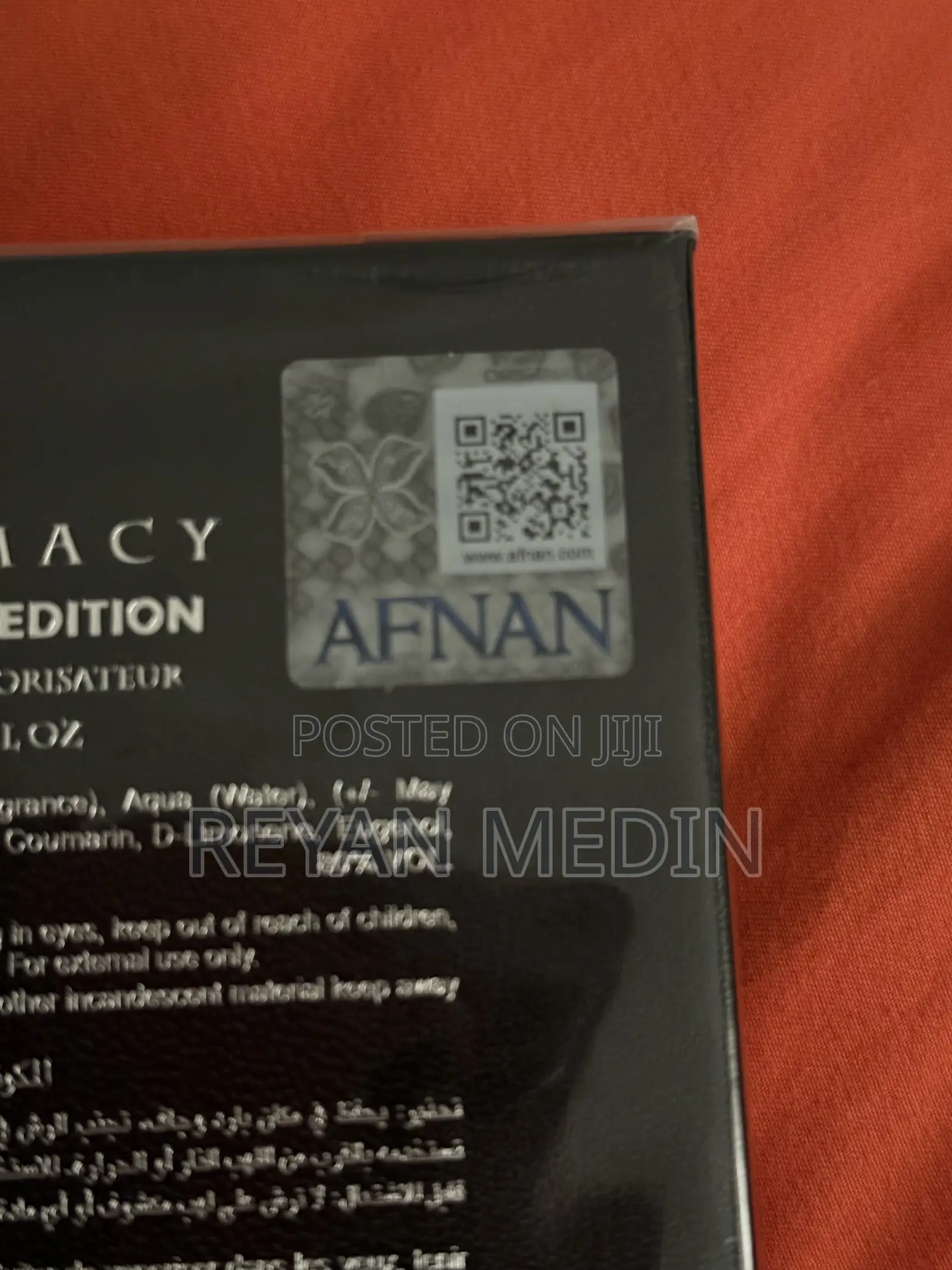 Orginal Afnan Supremacy Collectors Edition