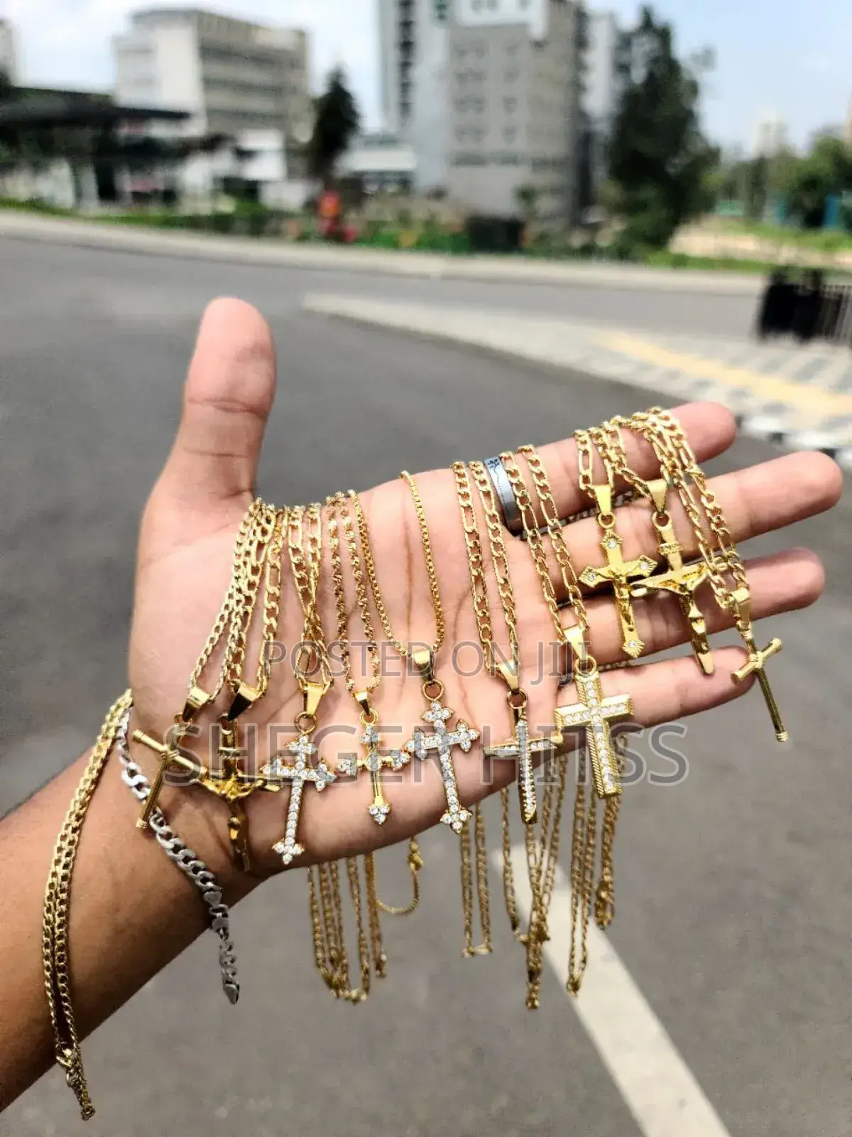 Golden And Silver Necklaces
