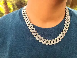 Silver Neck And Hand Chain