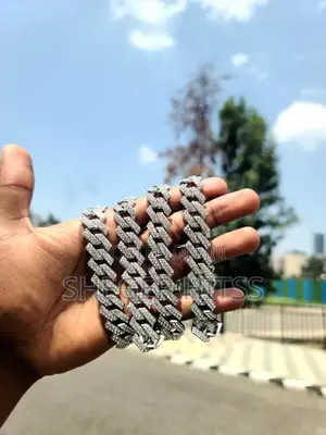 Silver Neck And Hand Chain