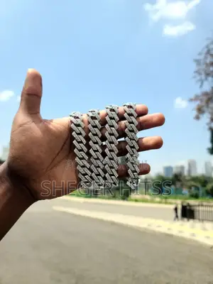Silver Neck And Hand Chain