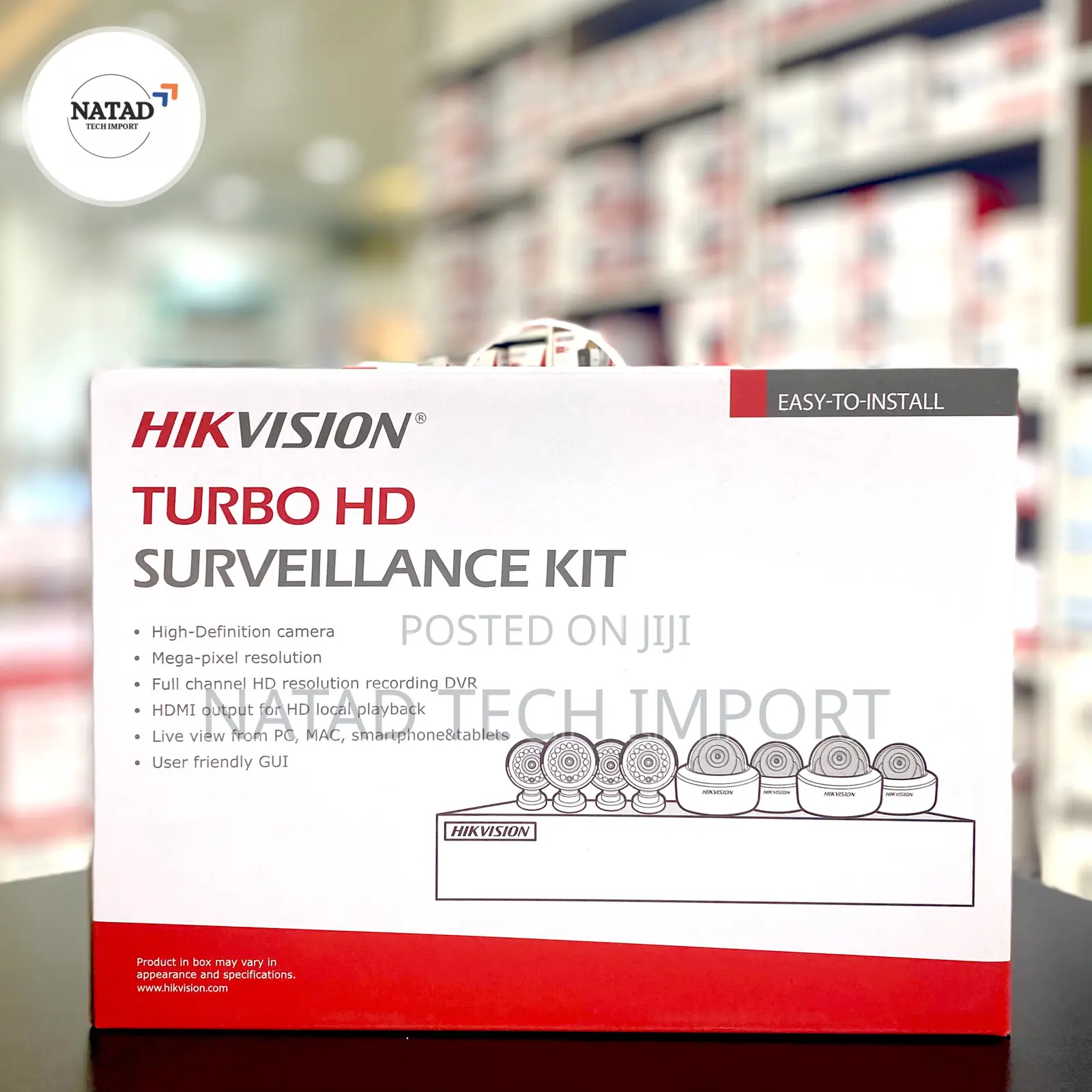 Hikvision 8channel Analog Camera Kit