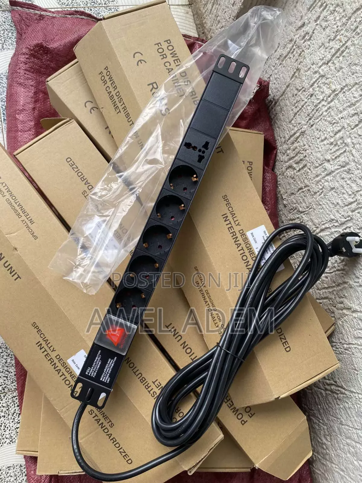 Pdu Power Distribution Network Cabinet Standardized