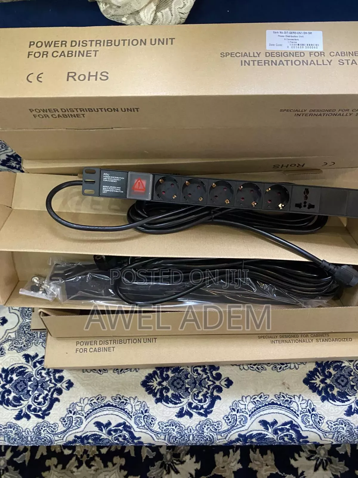 Pdu Power Distribution Network Cabinet Standardized