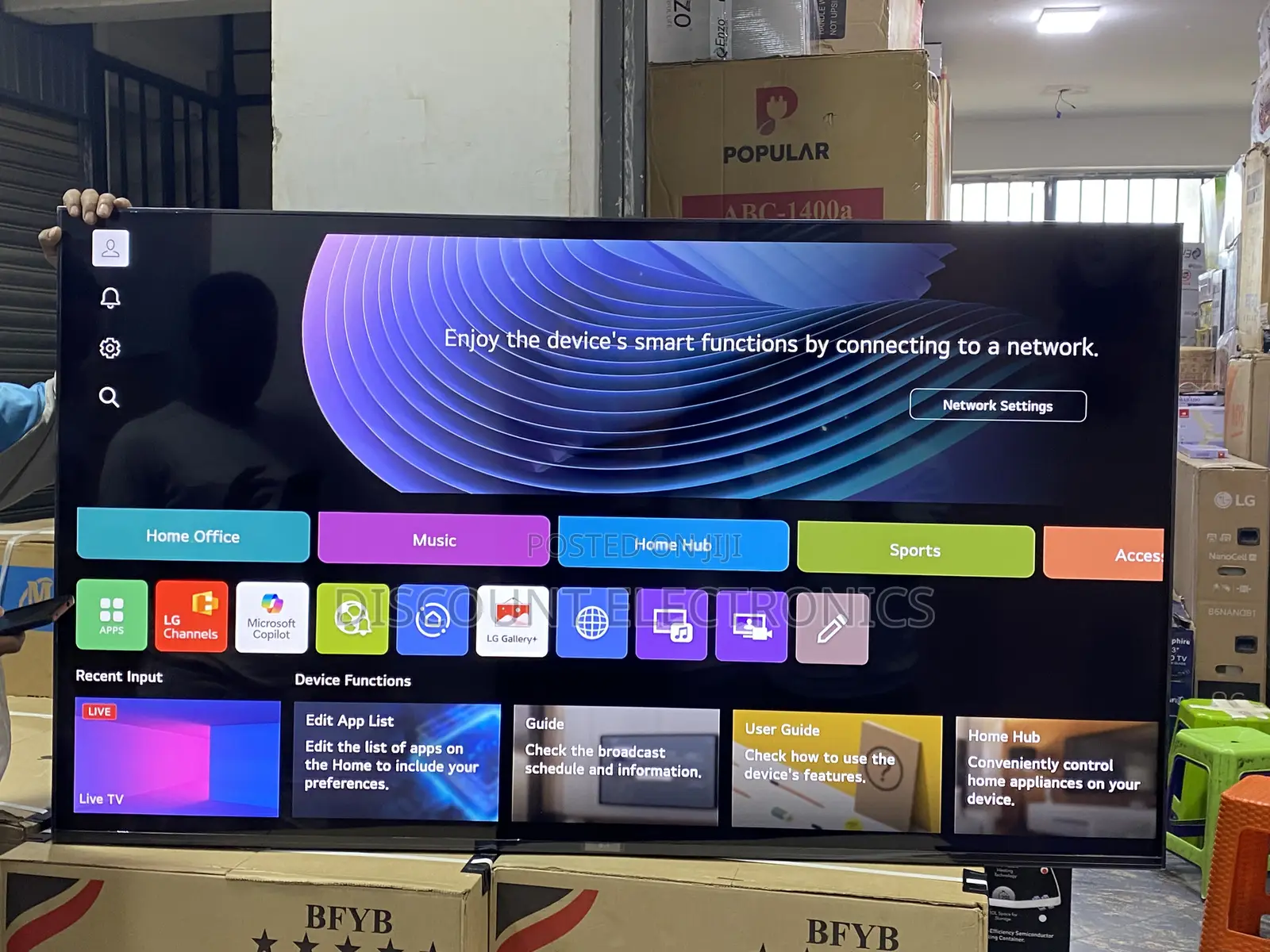 Lg 65” Uhd Ai Smart Tv (Ua80) – Experience Stunning Entertainment