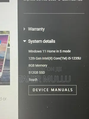 Laptop Dell Inspiron 15 8GB Intel Core i5 SSD 512GB
