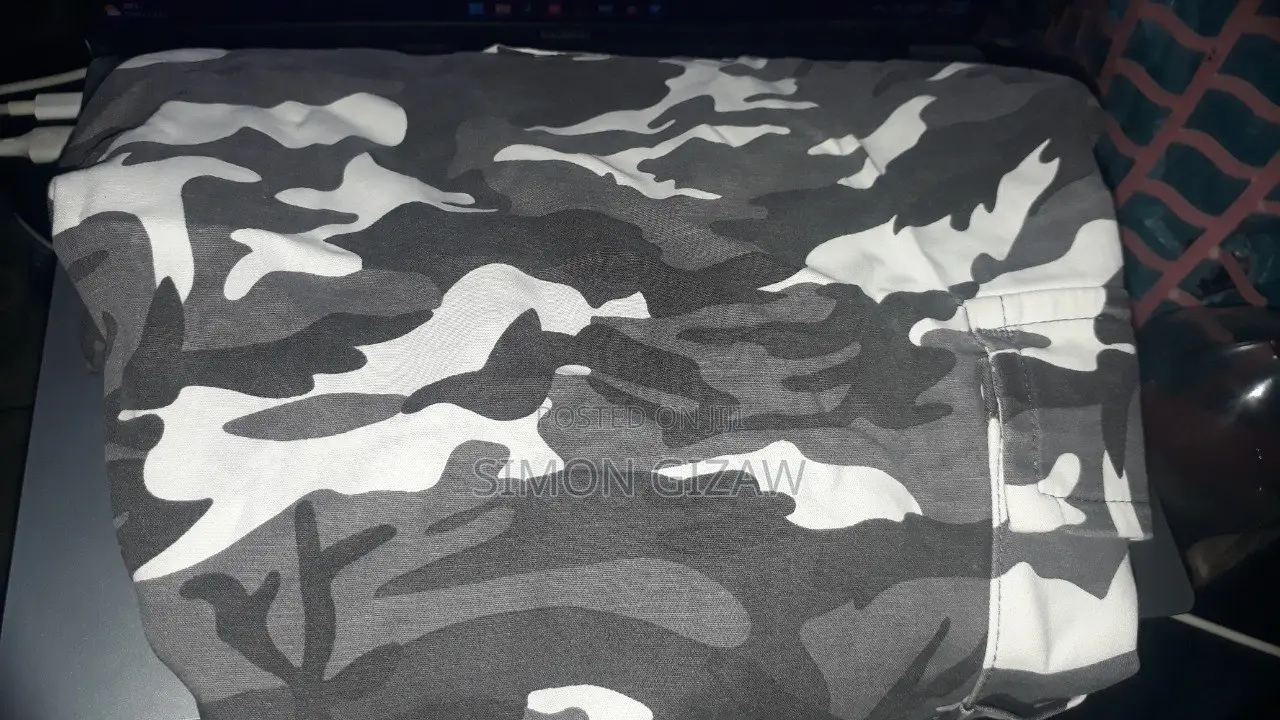 ካርጎ ሱሪ /Snow Camo Cargo Pants 899 ብር