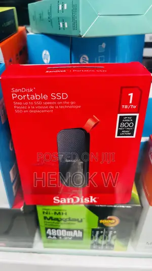 Sandisk Portanble SSD 1tera Byte