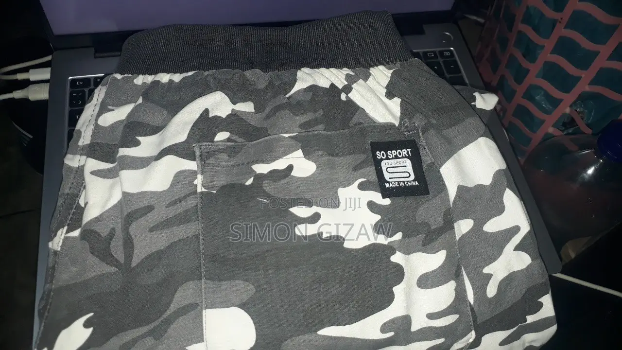 ካርጎ ሱሪ /Snow Camo Cargo Pants 899 ብር