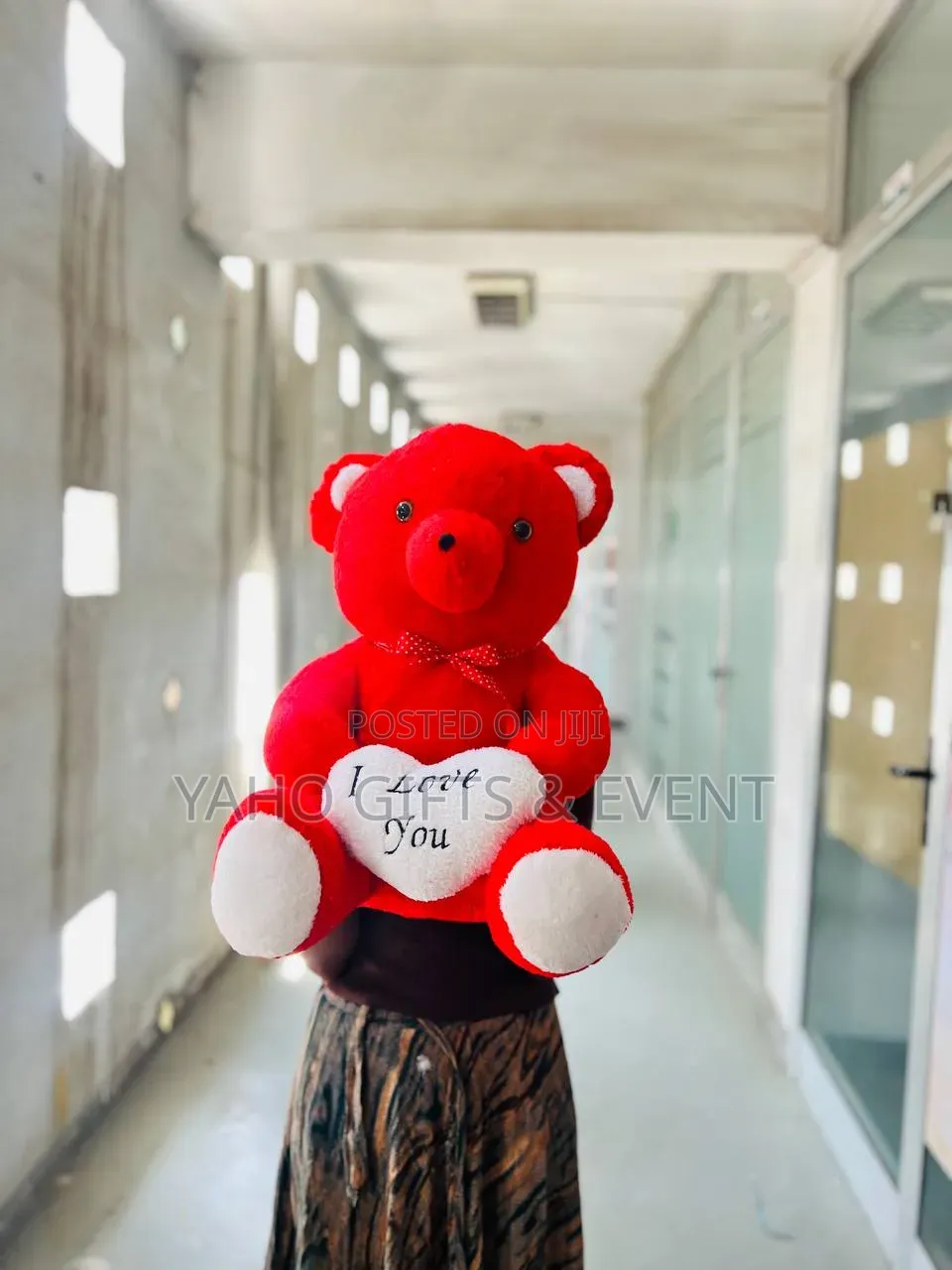 Teddy Love Toy Red