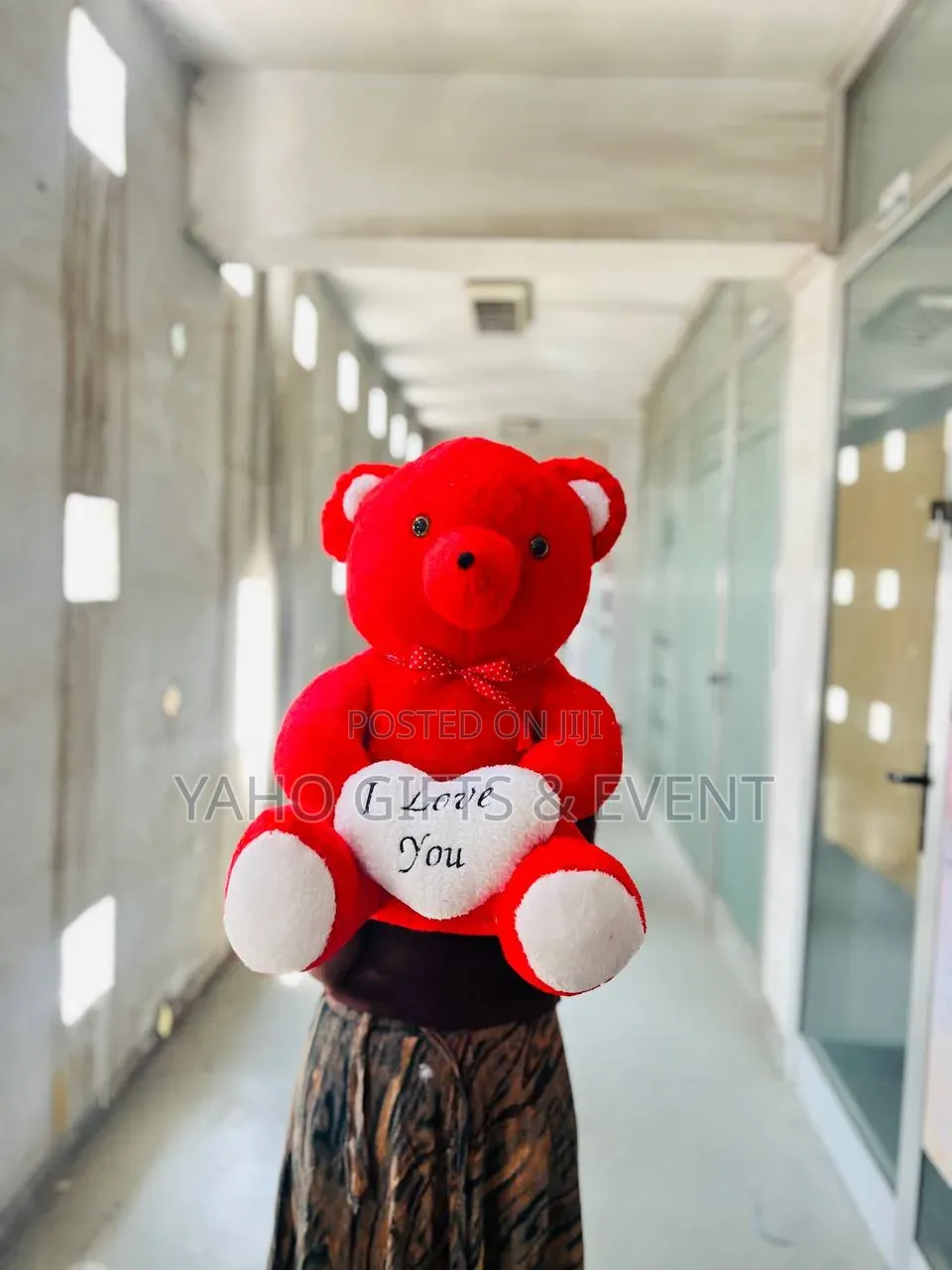 Teddy Love Toy Red