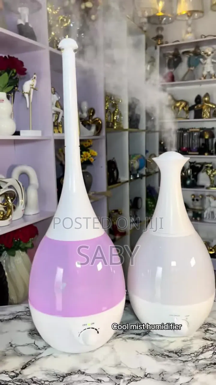 Drumstone Aromatherapy Diffusers Feature a 2.4-Liter Capacity