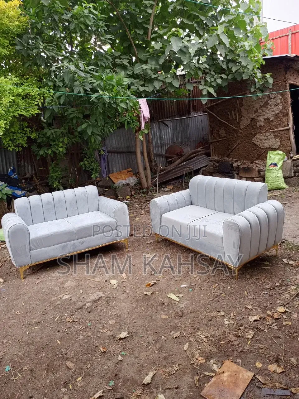 New Elegant Wooden Living Room Sofa