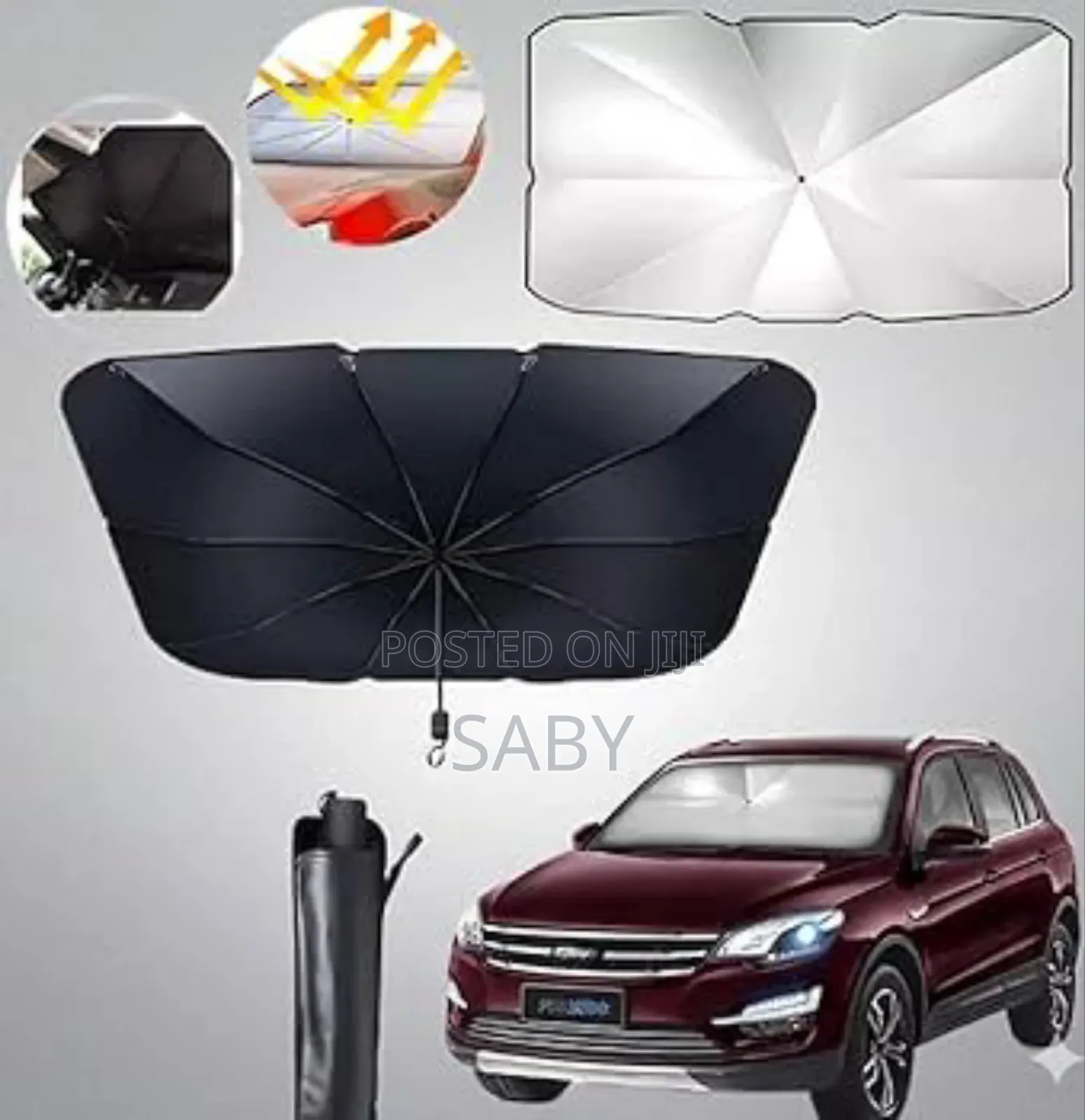Foldable Car Sunshade Umbrella