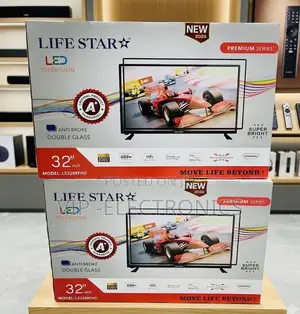 Lifestar 32 Inch Tv Led Television Clear Picture, Smart Entertainment