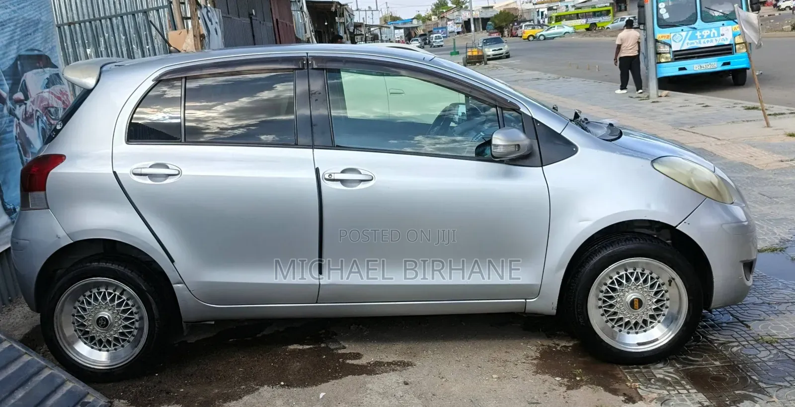 Toyota Yaris 2008 Gray