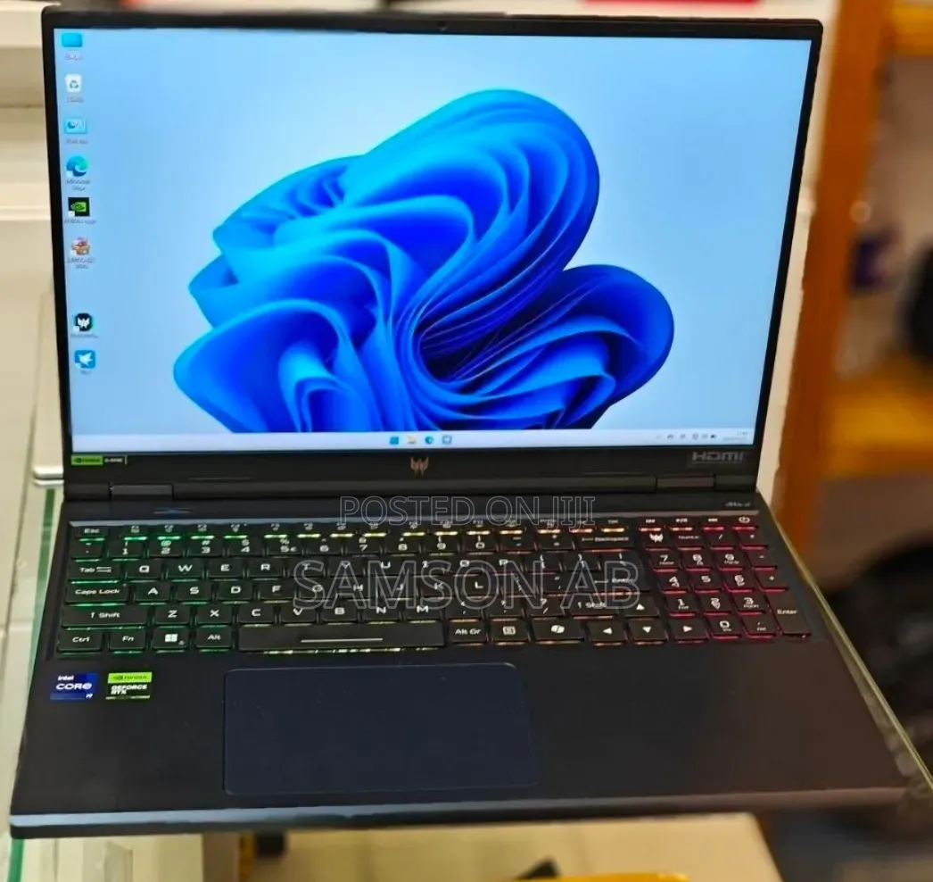 New Laptop Acer Predator Helios Neo 16 16GB Intel Core i9 SSD 1T