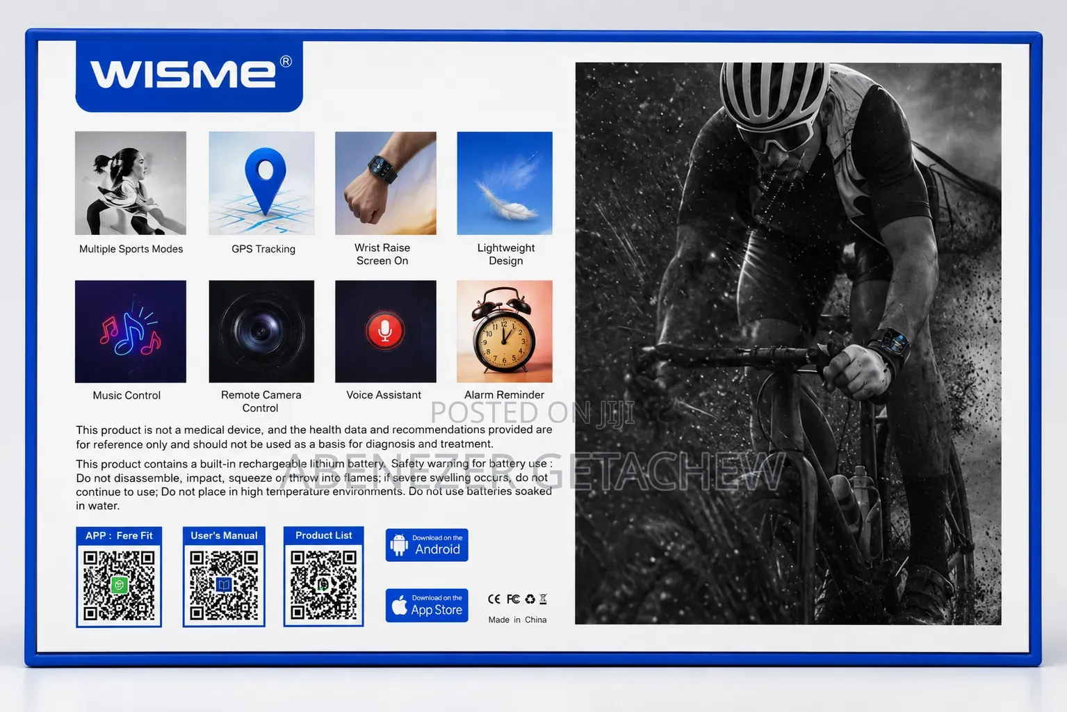 Smart Watch Wisme