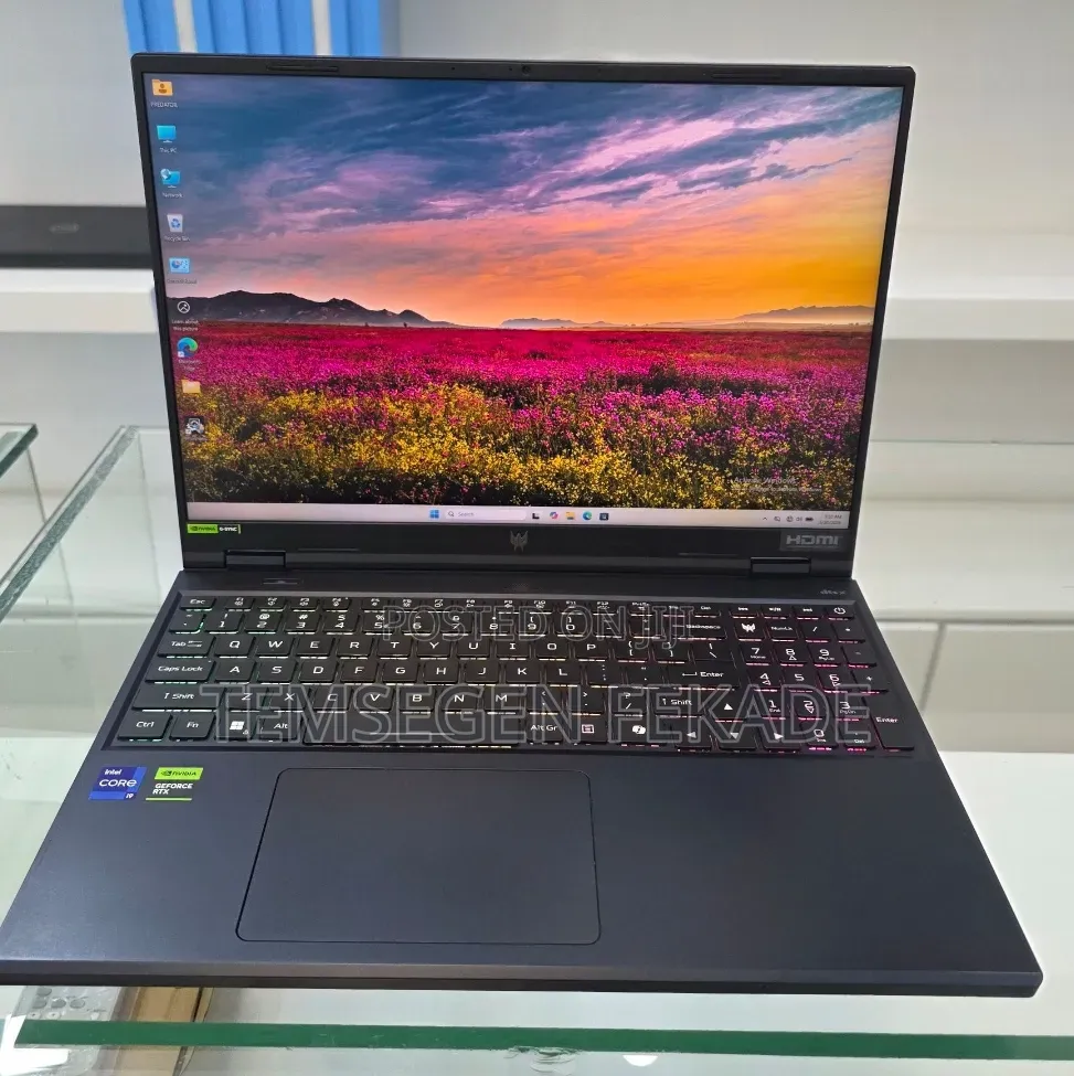 New Laptop Acer Predator Helios Neo 16 16GB Intel Core i9 SSD 1T