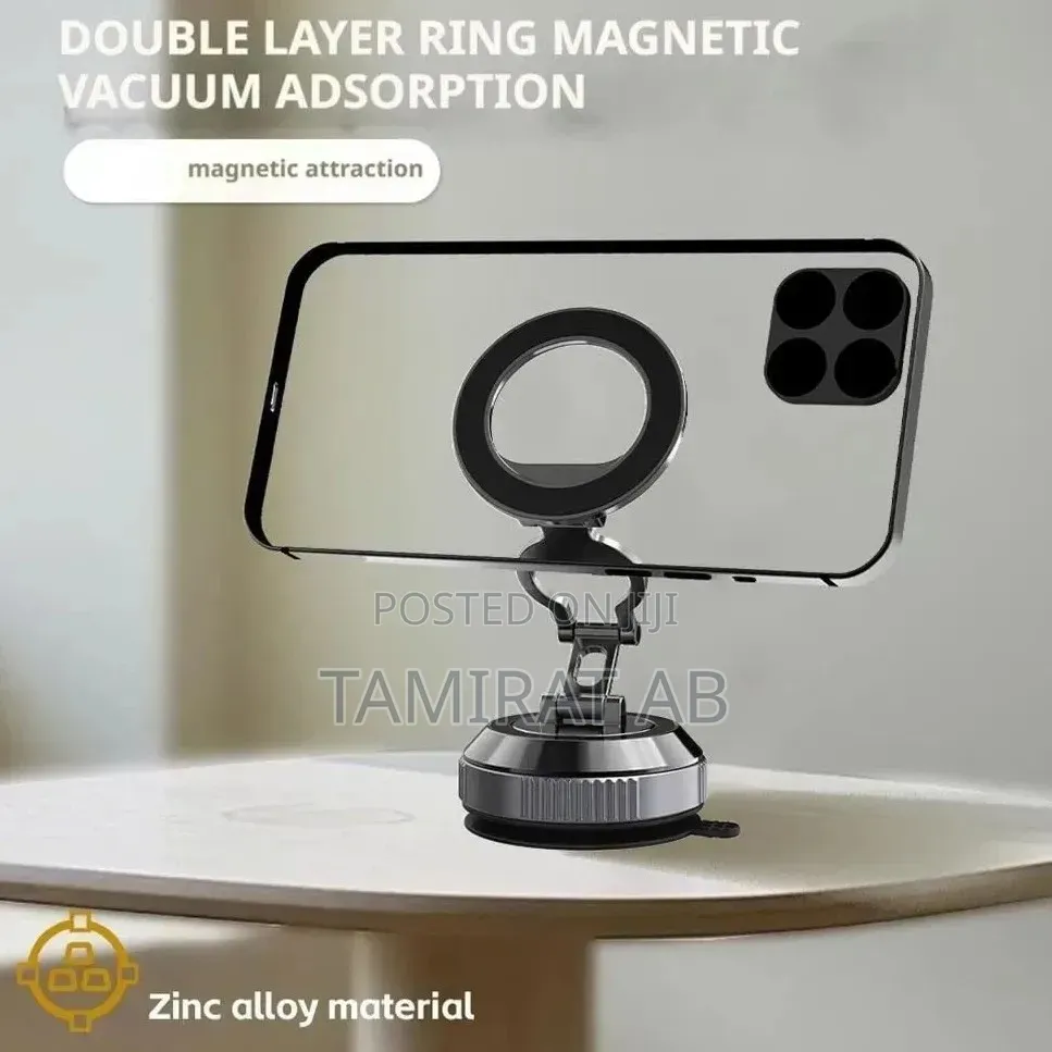 X75 Mechanical Vacuum Suction Magnetic Phone Holder