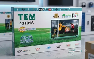 Tev 43" Smart Android Tv – Luxury Design, Brilliant Picture,