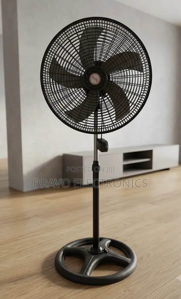 Pacific Stand Fan | Silent Design | 3speed Settings | 180° Oscillation