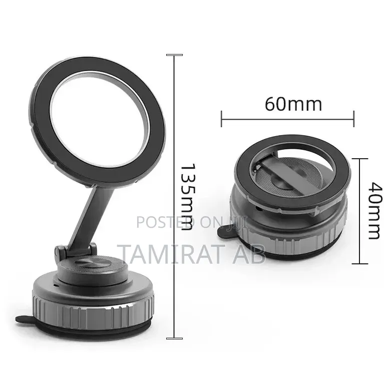 X75 Mechanical Vacuum Suction Magnetic Phone Holder