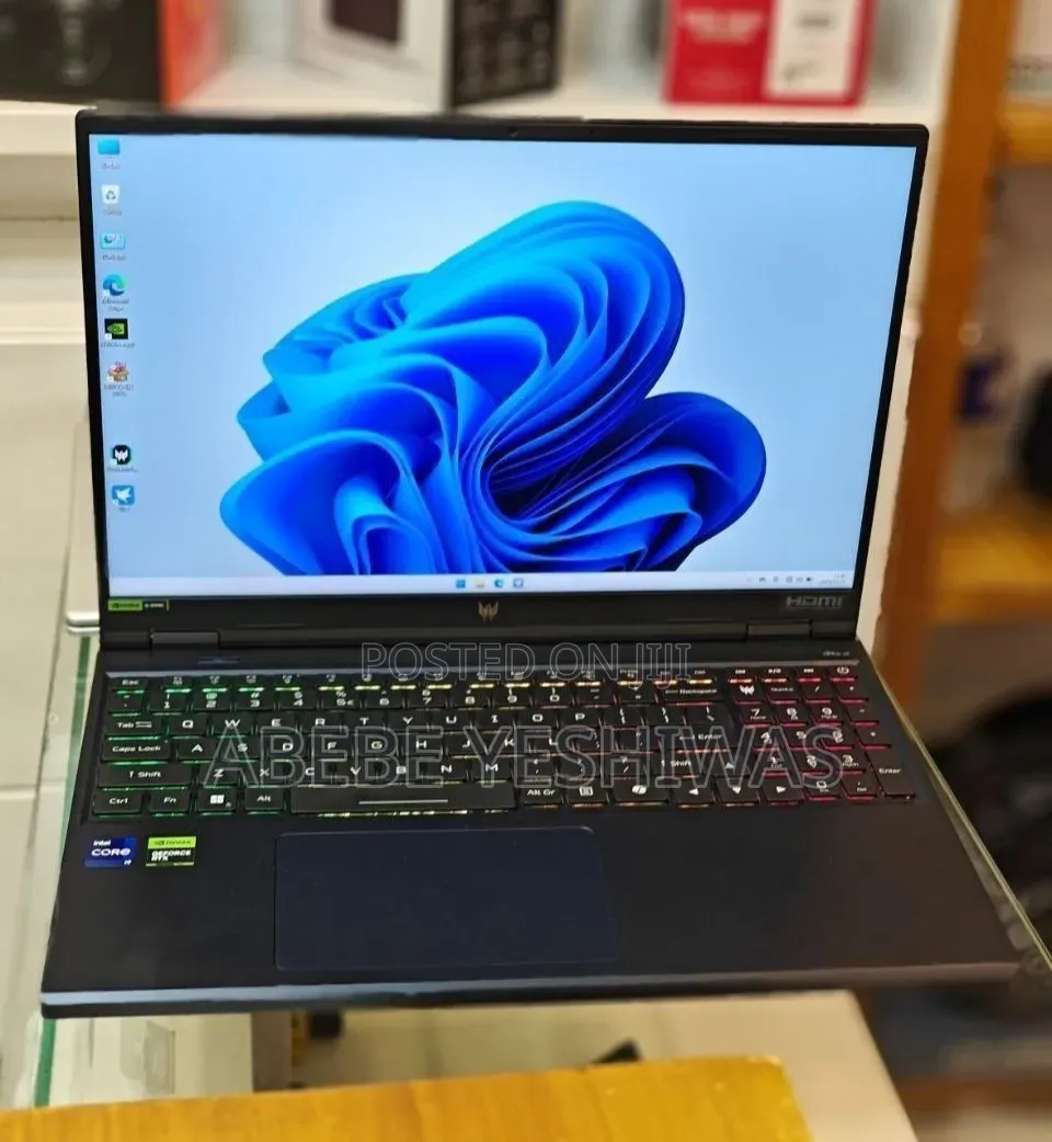 New Laptop Acer Predator Helios Neo 16 16GB Intel Core i9 SSD 1T