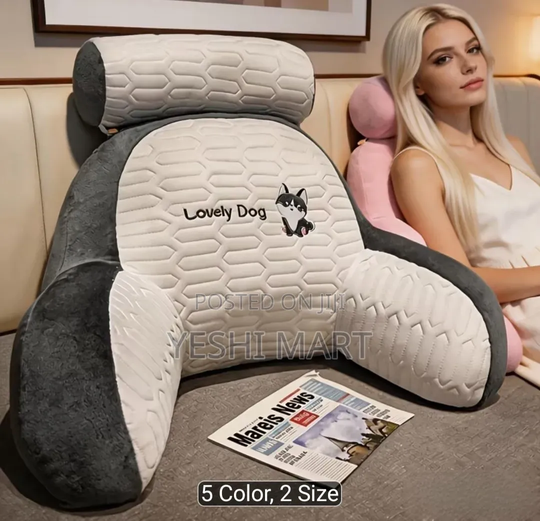 Headboard Soft Cushion Thickened High-Resilience Sponge Lumbar Support