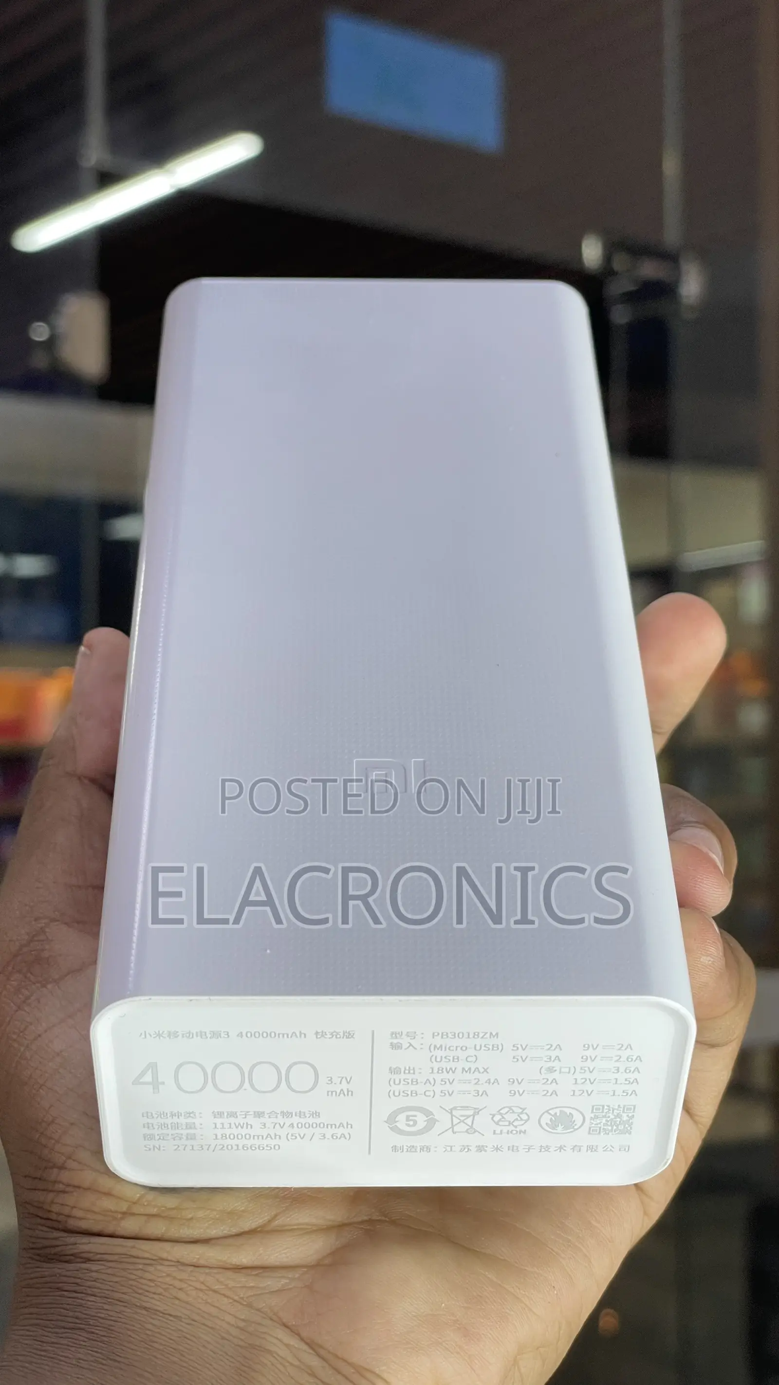 Xiaomi Mi Power Bank 3 40000mah | Original | Fast Charging
