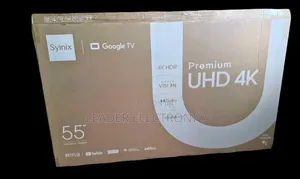 Syinix 55" Frameless Smart Google Tv – Uhd Qled