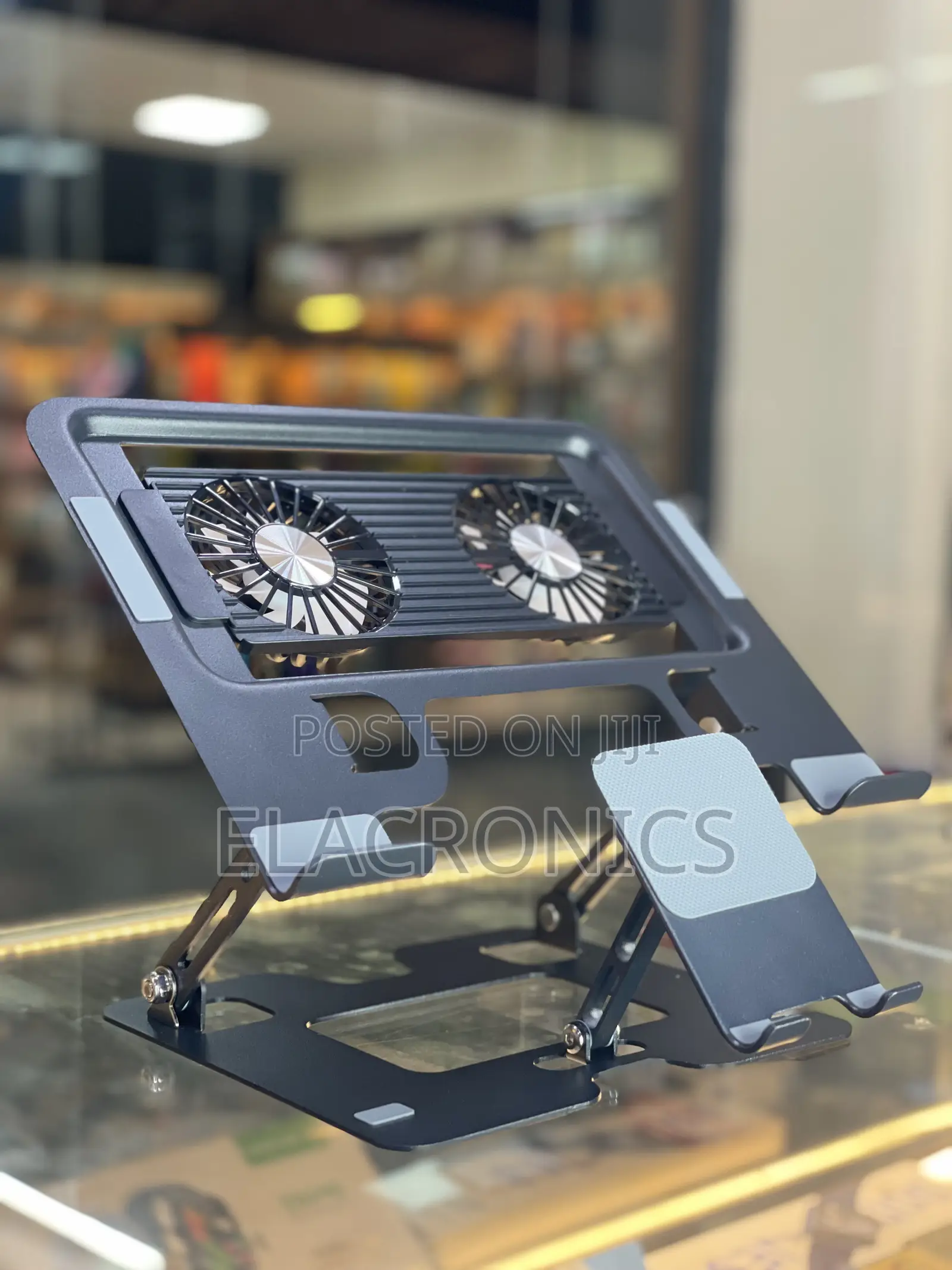 Ergonomic Portable Laptop and Pc Stand With 2 Fan