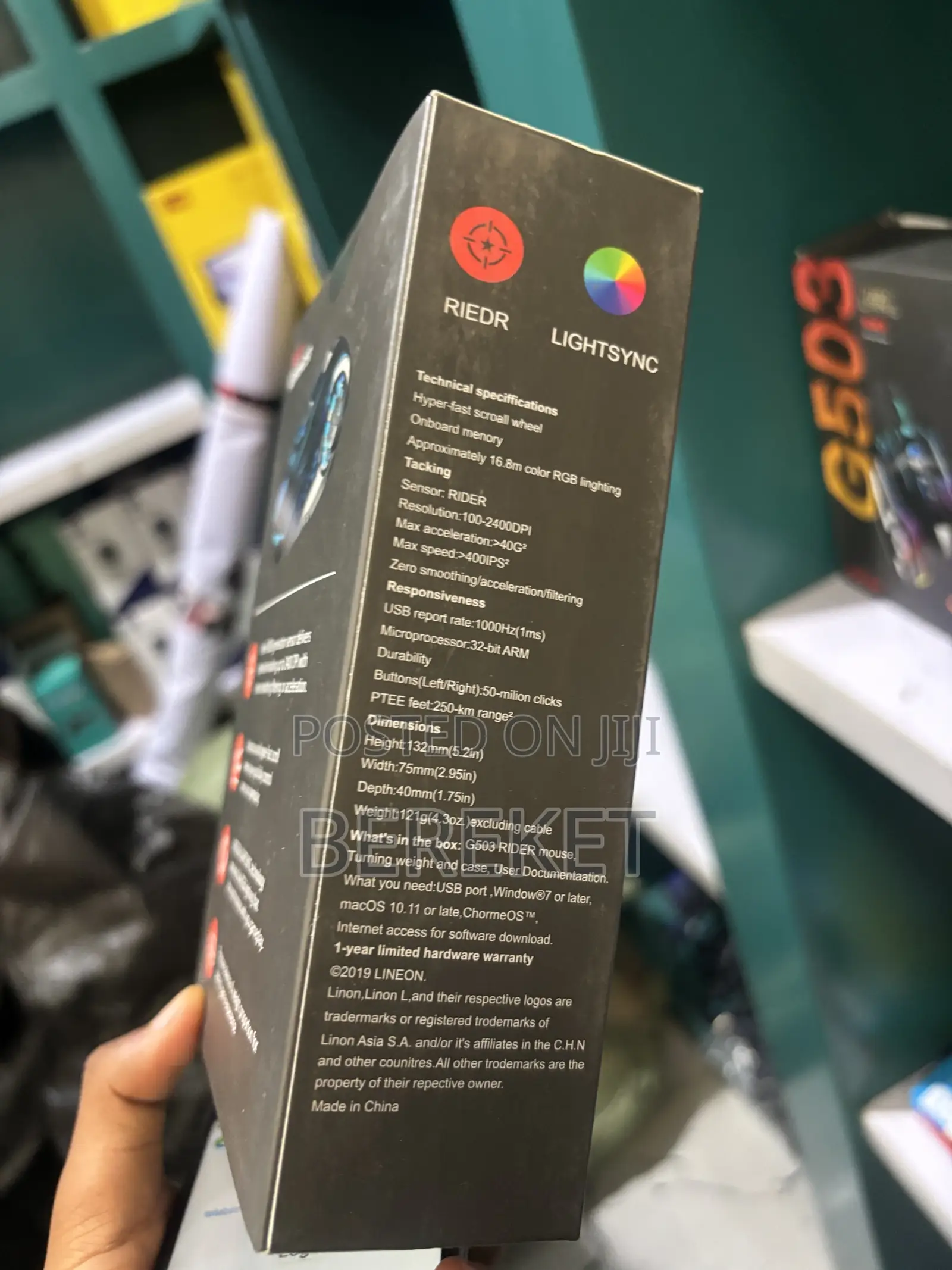 G503 Gaming Mouse Brand New