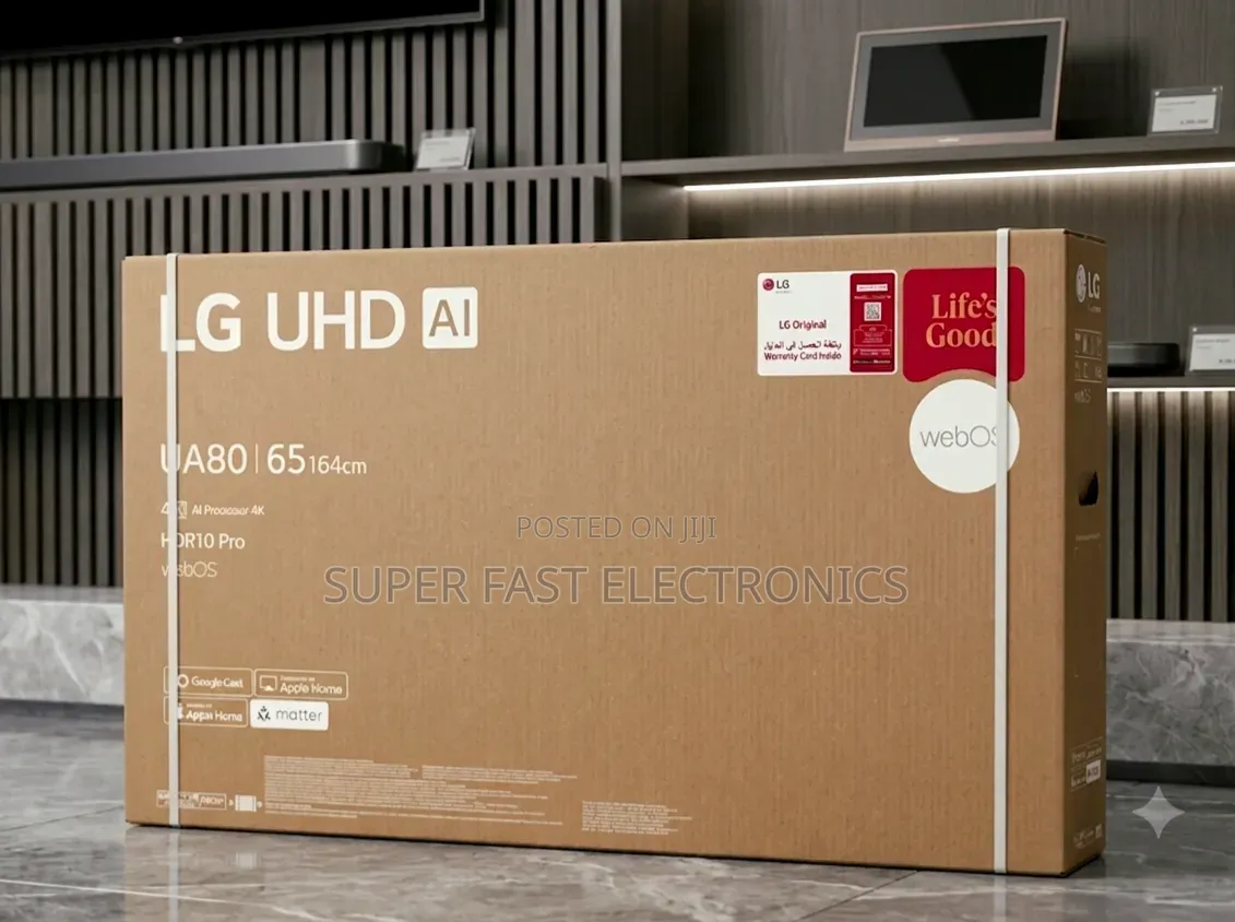 G 65 Inch Tv Uhd Smart Tv – Ua80 Ai Processor Hdr10 Pro Webos Tv