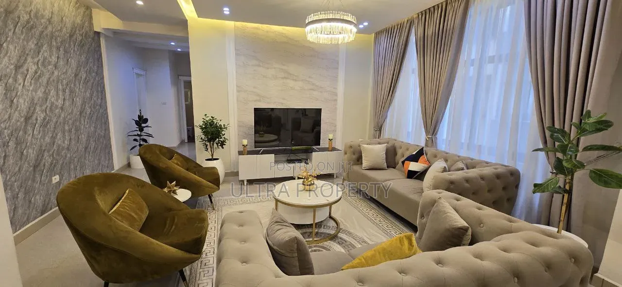Furnished 3bdrm Apartment in Bole for rent