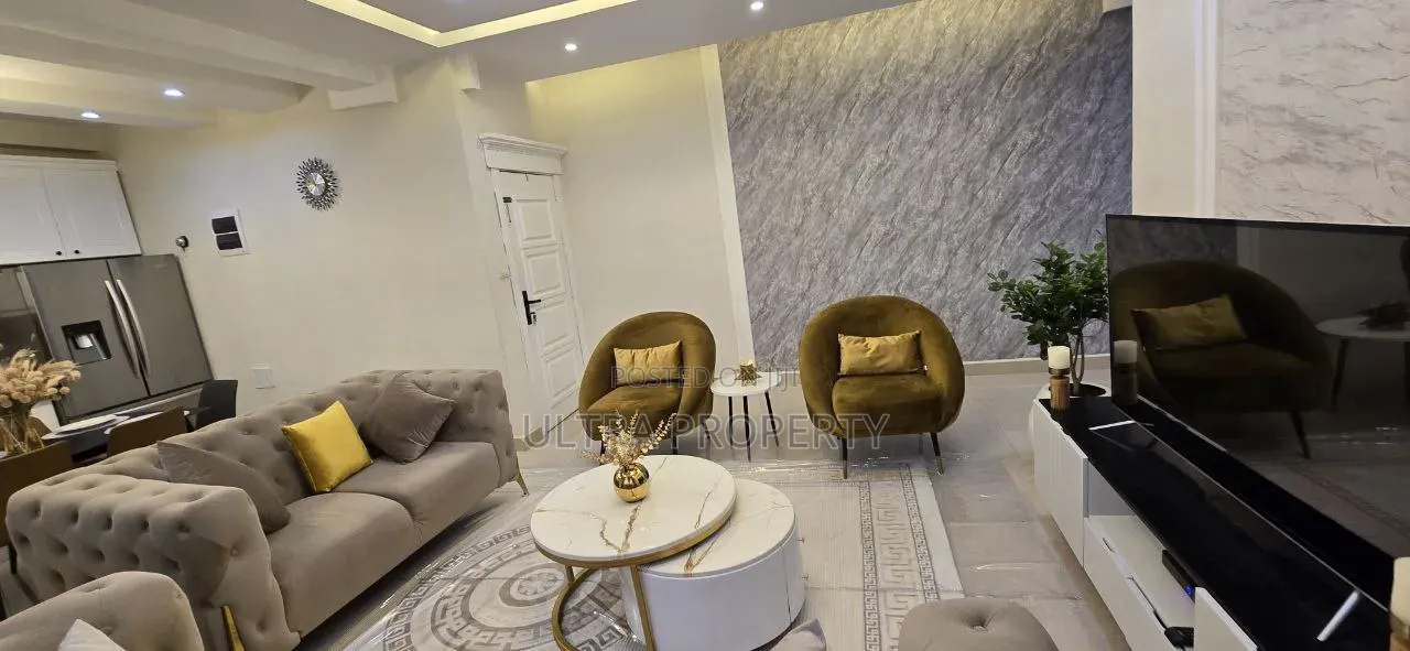 Furnished 3bdrm Apartment in Bole for rent